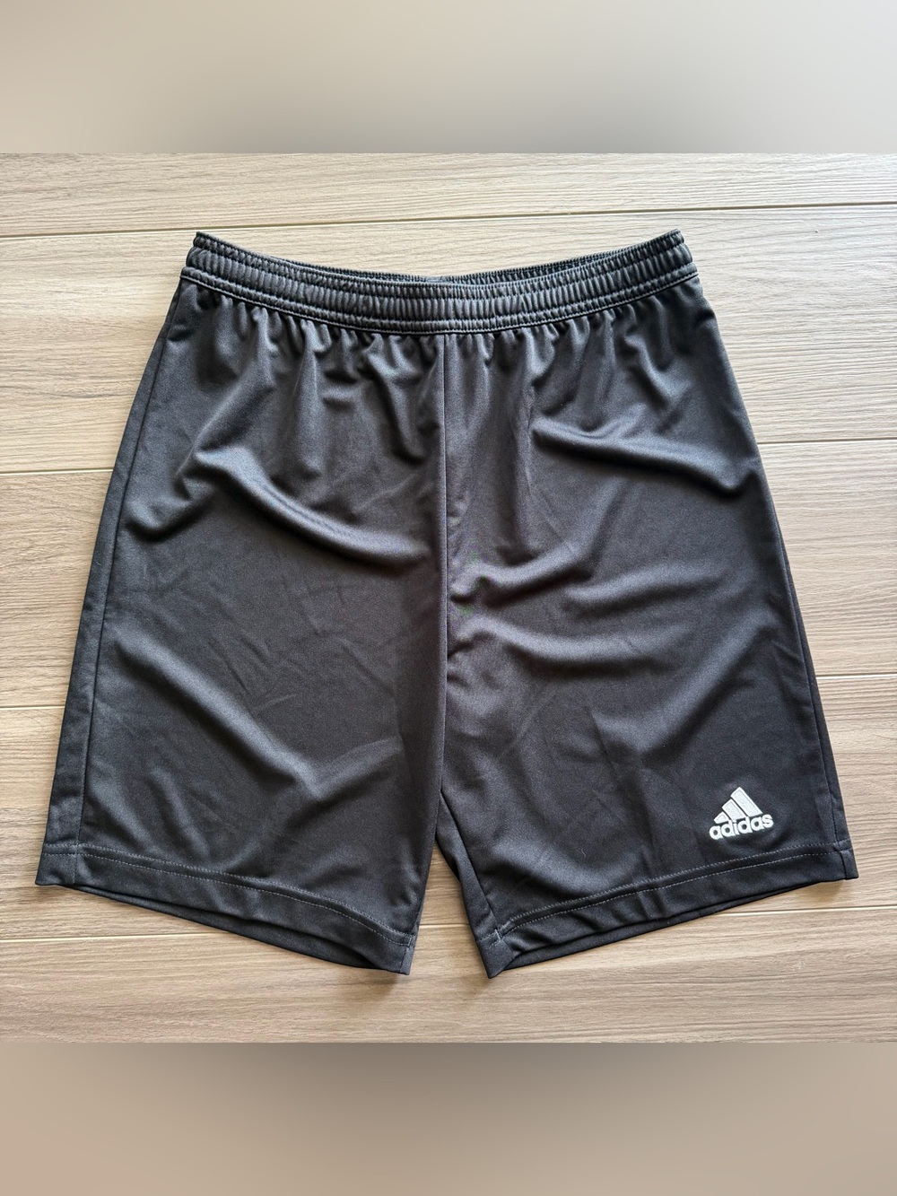 Adidas  boys Black Athletic Training Shorts